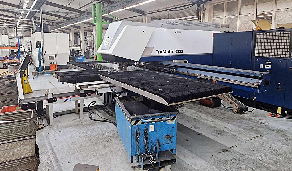 CNC Punch Laser Machine Trumpf TruMatic 3000 - Thumbnail 2