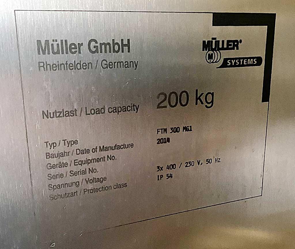Drum Mixer Müller FTM 300 MG1 - Thumbnail 3