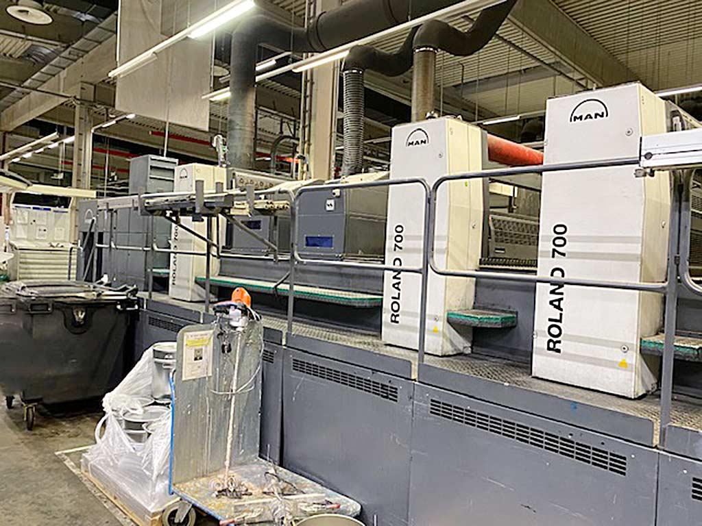 Sheetfed Offset Press Man Roland R 709 3B LTT UV - Thumbnail 2