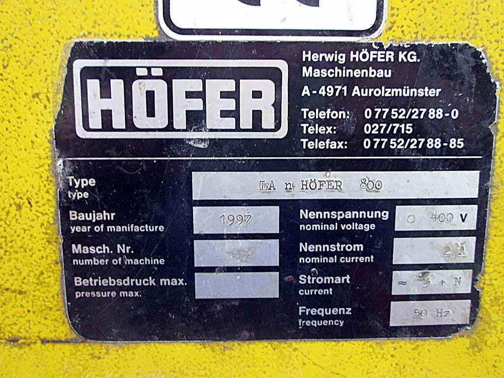 Glueing Machine Häfer LAN 800 - Thumbnail 3