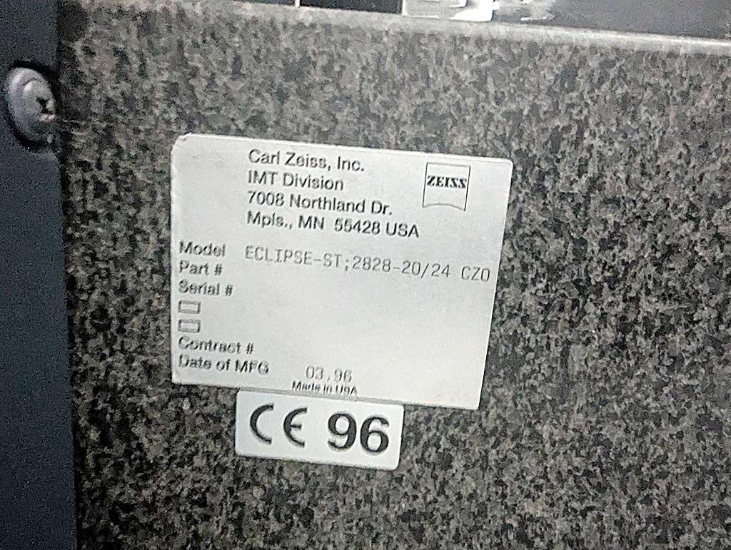 CNC Coordinate Measuring Machine Zeiss Eclipse 7/7/5 cnc - Thumbnail 3