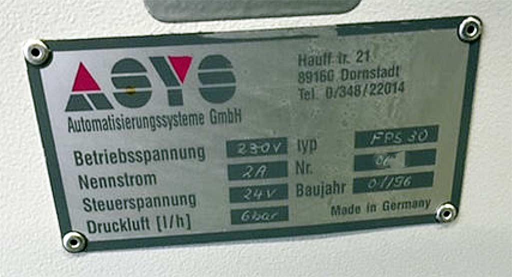 Transport Module Asys/rommel FPS 30/SM 600 T/BM 500 S - Thumbnail 3