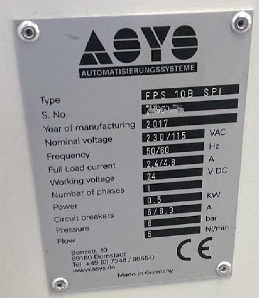 Buffering Module Asys FPS 10B SPI - Thumbnail 4