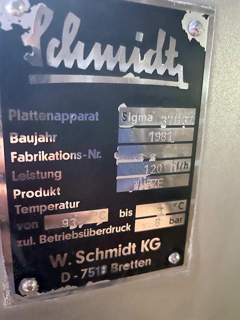 Plate Heat Exchanger Schmidt Sigma 37H37 - Thumbnail 4