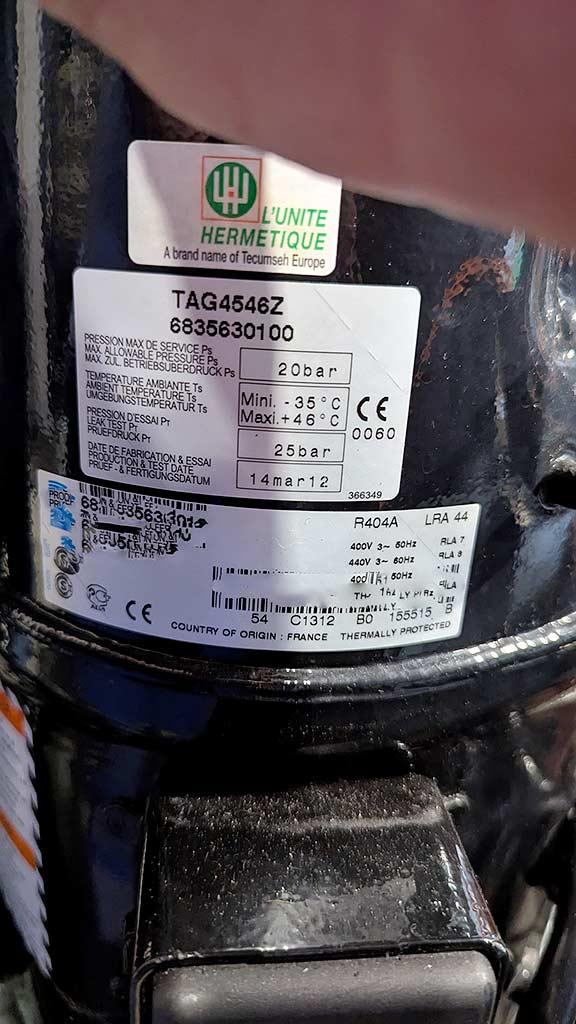 Compressor Tecumseh TAG4546Z - Thumbnail 6