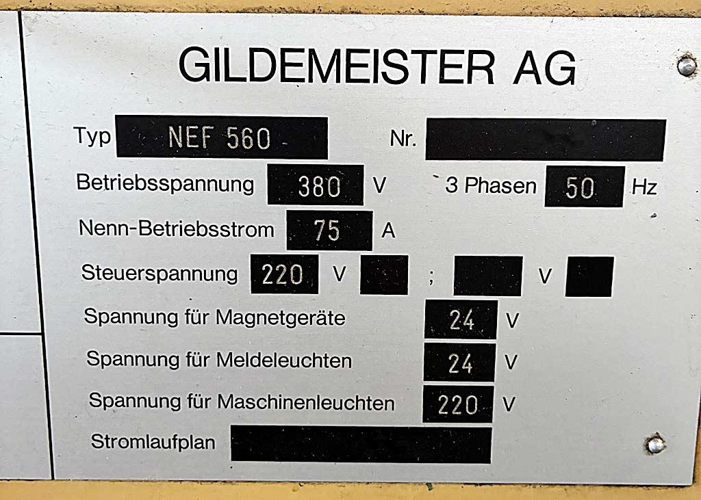 CNC Lathe Gildemeister NEF 560 - Thumbnail 6