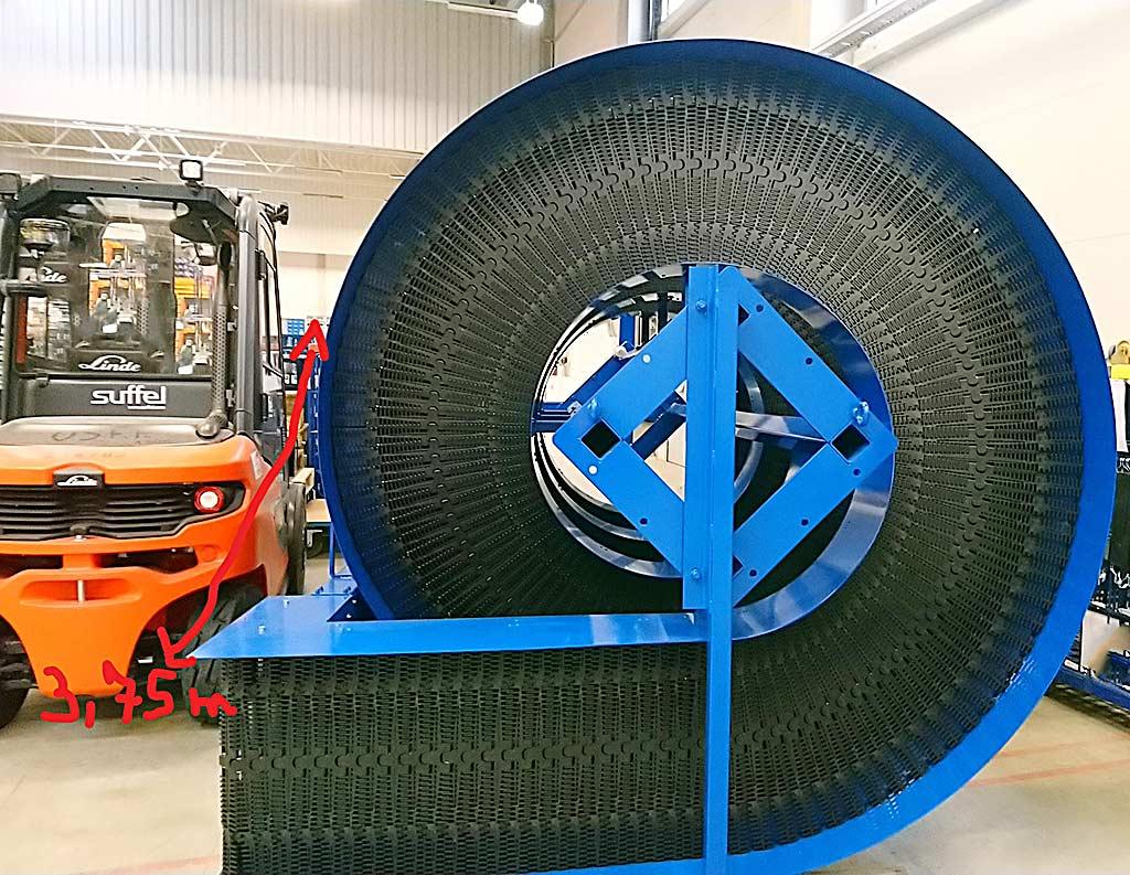 Spiral Conveyor Jonge Poerink Conveyors JP HD XL Spiral - Thumbnail 4
