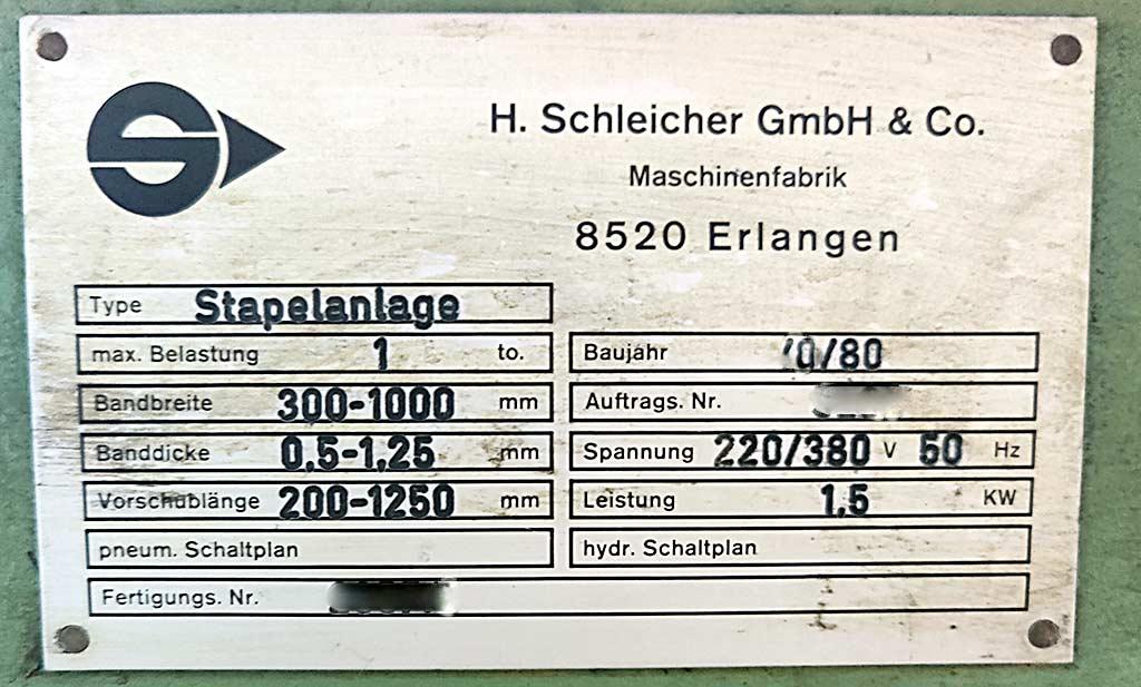 Cutting Line Schleicher H-B4-1250/RM 8-53-160/HSKW-SF - Thumbnail 5