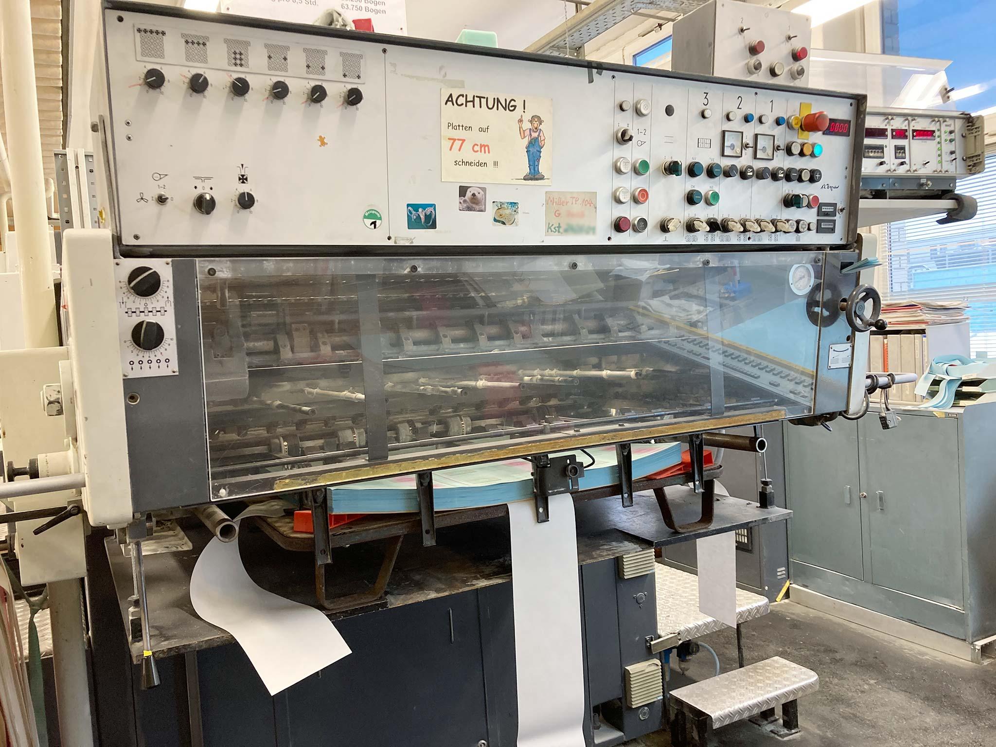 Offset Printing Machine Miller TP104 S//2c+NP - Thumbnail 2