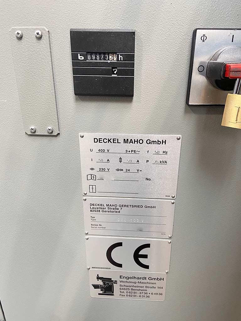 CNC Machining Center Deckel Maho DMC 103 V - Thumbnail 3
