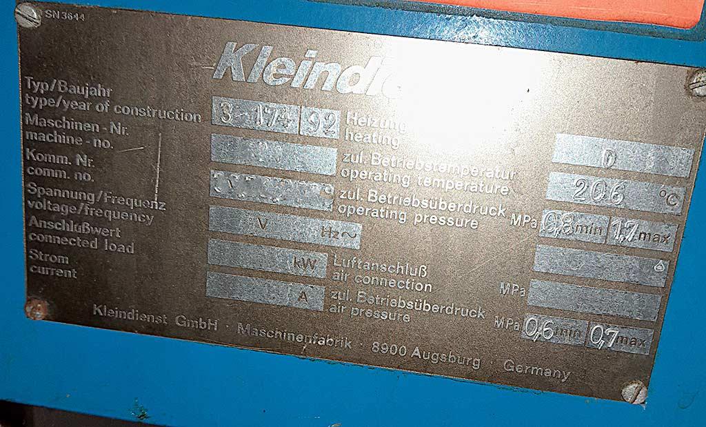 Heating Unit Kleindienst 3-294/3-174/3-1194 - Thumbnail 2