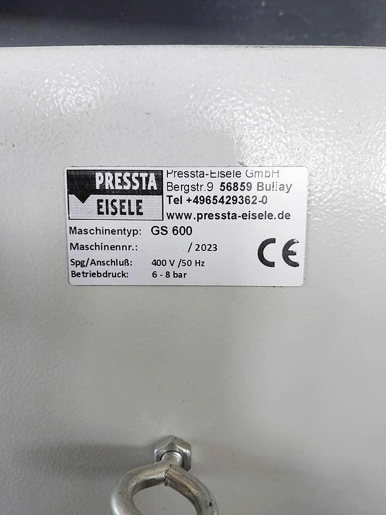 Cut-Off Saw Pressta Eisele GS 600 - Thumbnail 4