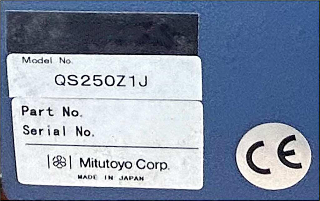 CNC Vision Measuring System Mitutoyo QS-250Z - Thumbnail 4