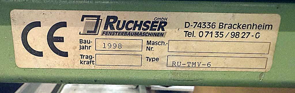 T-Connector Machine Ruchser RU TMV 6 - Thumbnail 7