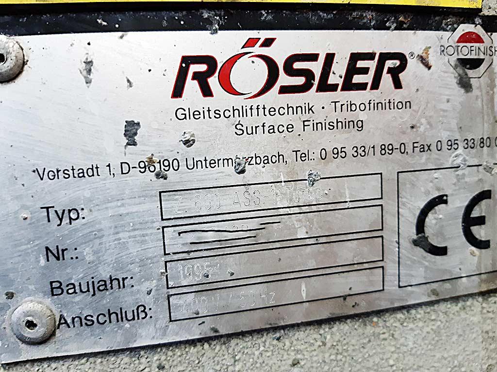 Slip Grinding Machine Rösler R 550/4600 DA - Thumbnail 7