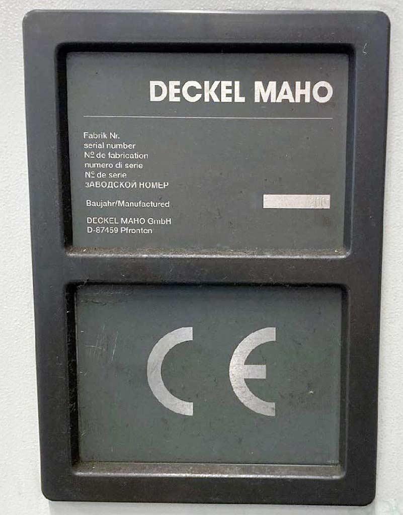 CNC Laser Cutting Machine Deckel Maho DML 40Si - Thumbnail 3