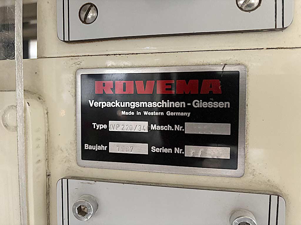 Bag Forming, Filling and Sealing Machine Rovema MVP 220/340 - Thumbnail 4