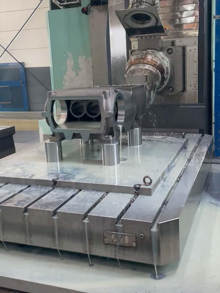 CNC Travelling Column Milling Machine Sachman Rambaudi MP 212 HS - Thumbnail 3