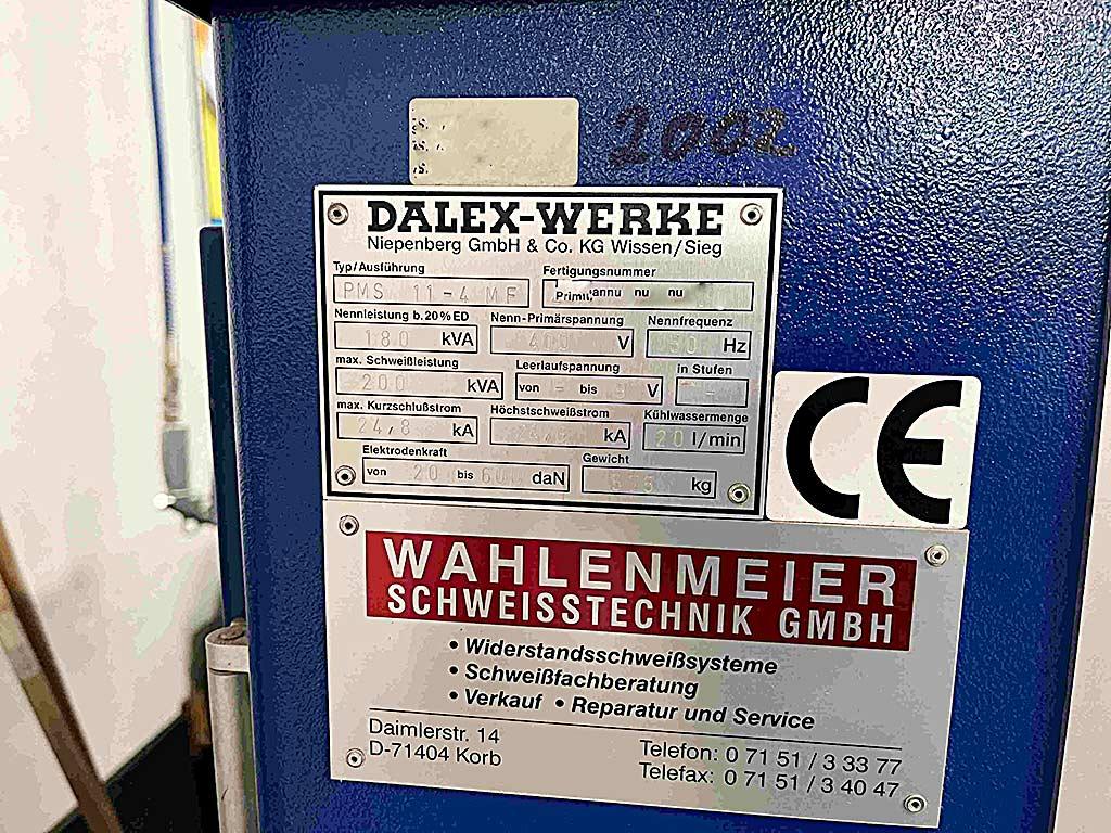 Spot Welding Machine Dalex PMS 11-4 MF - Thumbnail 4