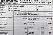 Jointed Arm Robot Reis RV 130-150P/RL130