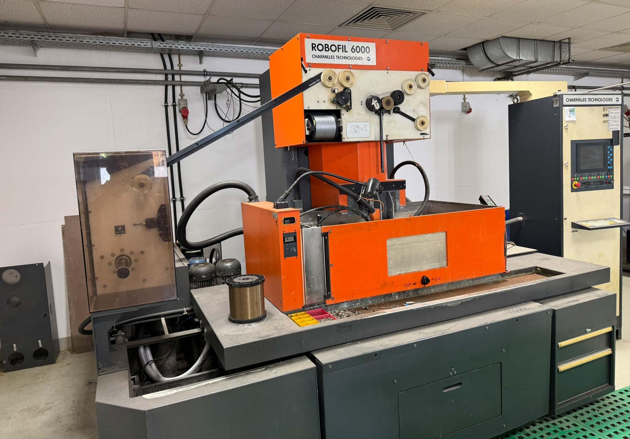 CNC Wire EDM Machine Charmilles Technologies Robofil 6000 - Thumbnail 2