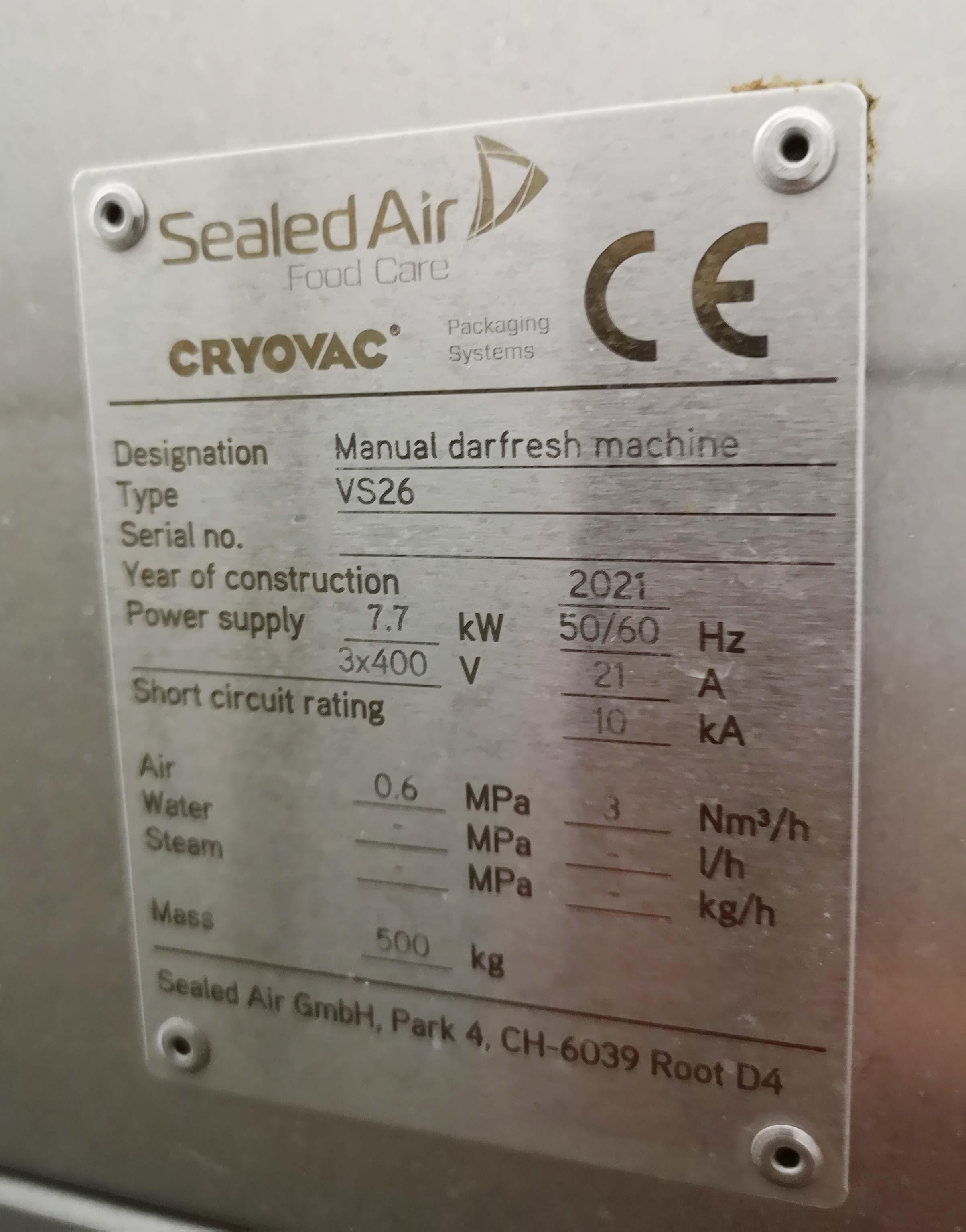 Semi-Automatic Skin Pack Machine Sealed Air Cryovac VS26 - Thumbnail 5