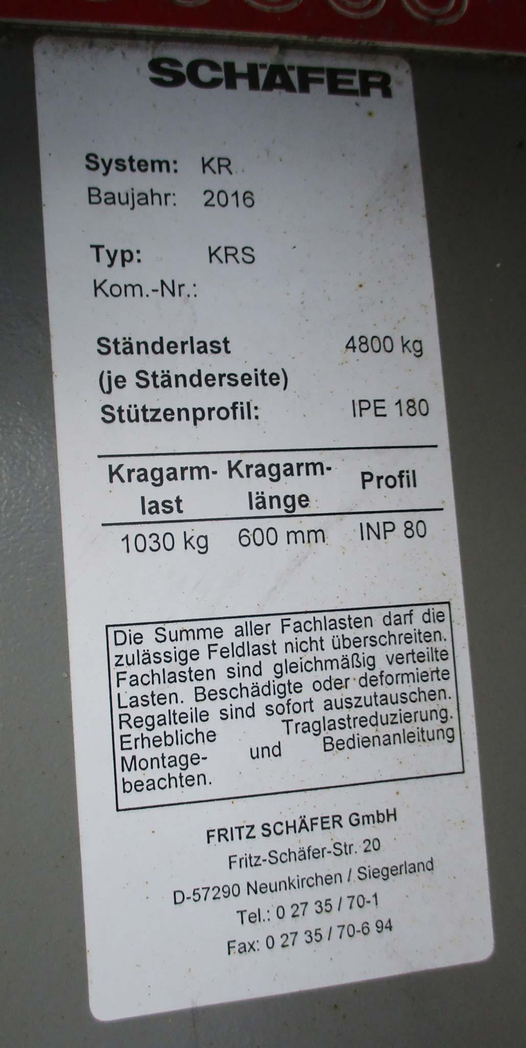Cantilever Racks Schäfer KR KRS - Thumbnail 2