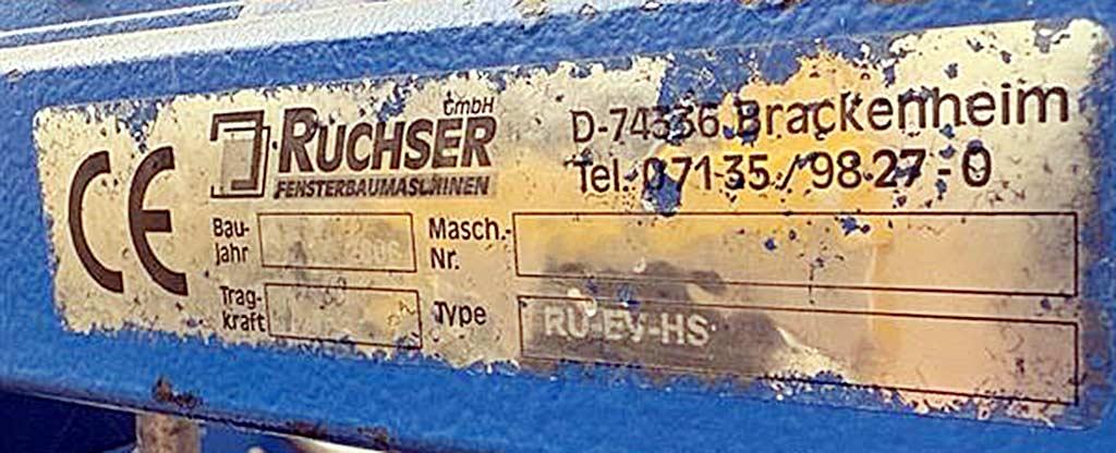 Ruchser/elumatec RU-FE/RU-EV-HS/KF 78-60 - Thumbnail 4