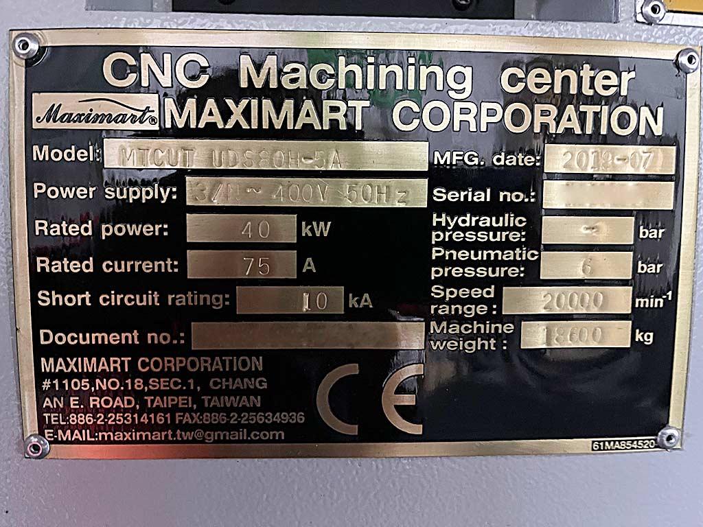 Maximart MTCut UDS80H-80A - Thumbnail 2